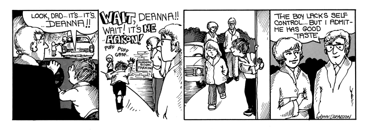 John and Deanna's mom talk about his crush on her.